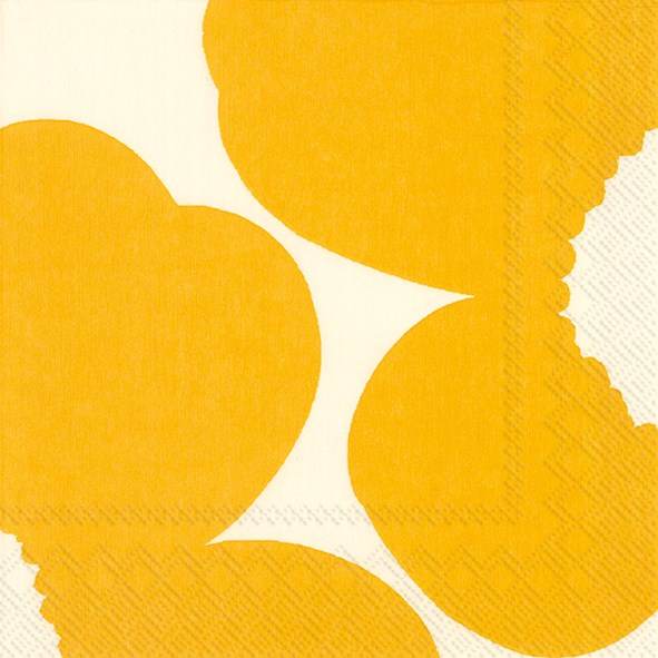 Marimekko Paper Lunch Napkins - ISOT UNIKOT cream