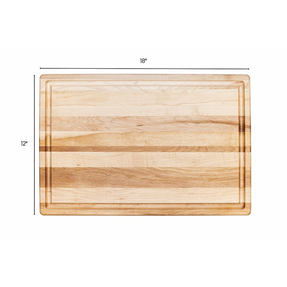 Labell Maple Edge Grain Cutting Board 12" X 18"