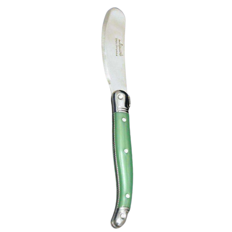 Laguiole Jean Neron Mini Spreader - Green