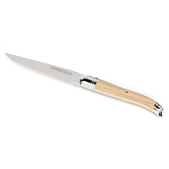 Jean Dubost Laguiole Premium Light Wood Steak Knife - Set of 6