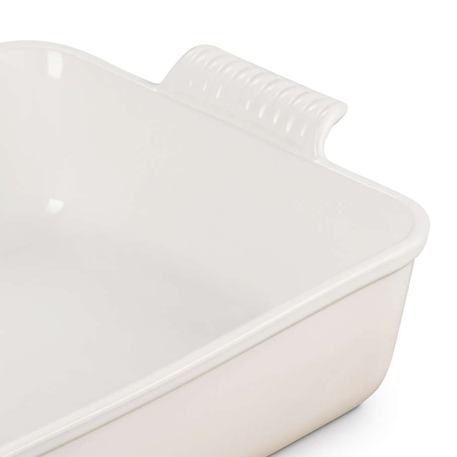 Le Creuset Heritage 6.3L Rectangular Dish - Meringue