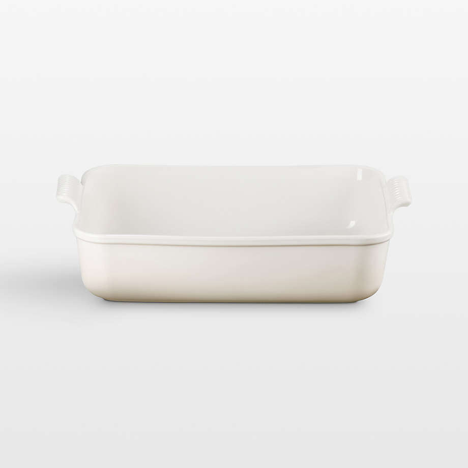 Le Creuset Heritage 6.3L Rectangular Dish - Meringue
