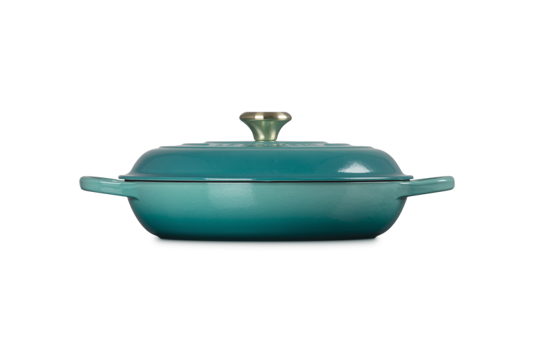 Le Creuset 3.5L Braiser - Bleu Riviera