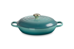 Le Creuset 3.5L Braiser - Bleu Riviera