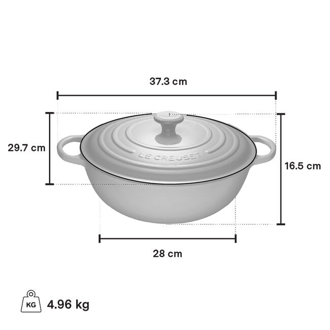 Le Creuset 4.9L Chef's Oven - Flame