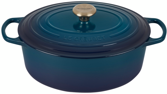 Le Creuset 6.3L Oval French Oven - Agave