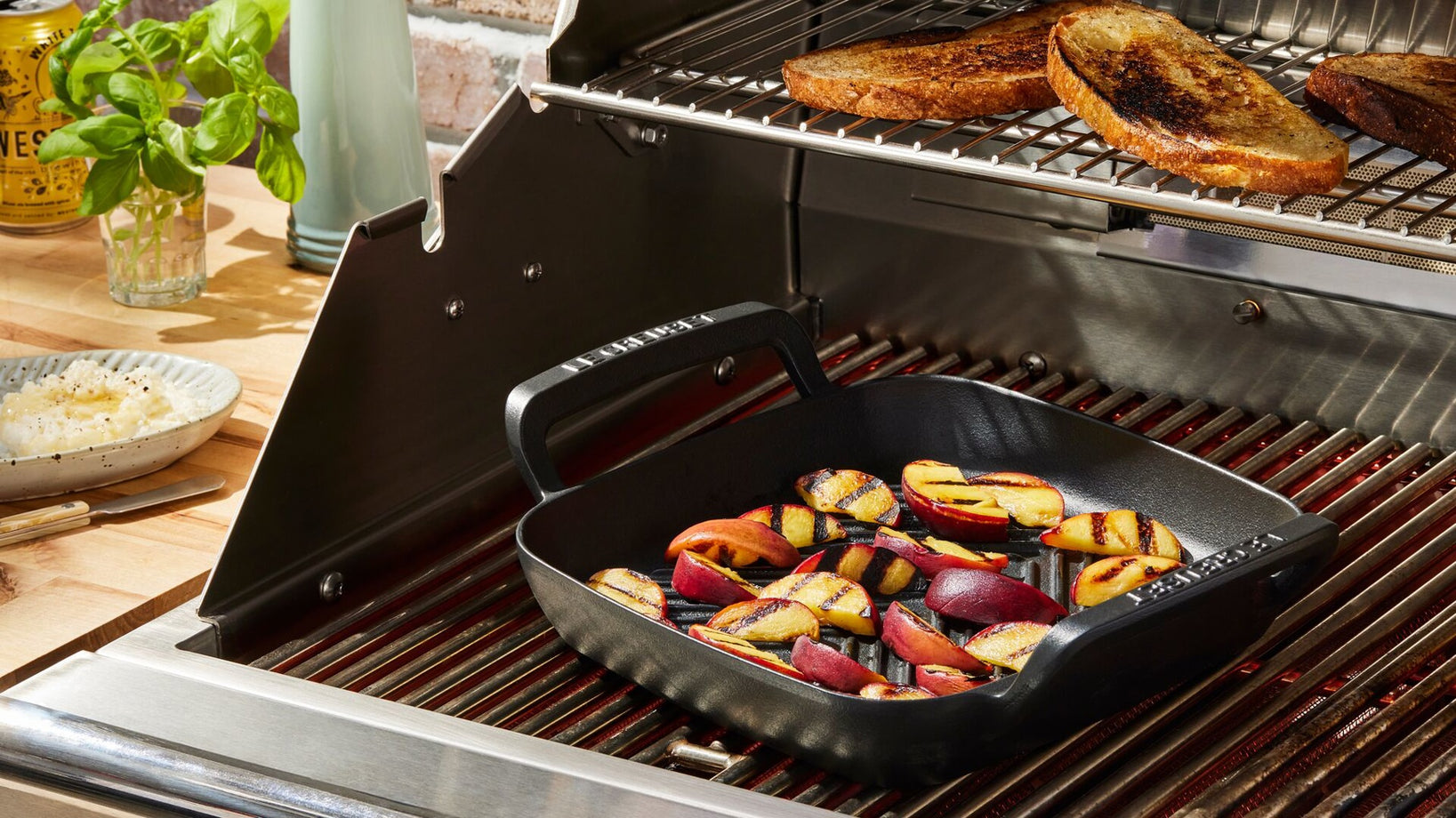 Le Creuset Alpine Outdoor Square Skillet Grill 26cm/10"