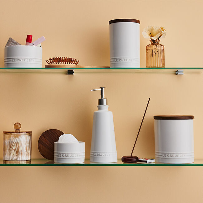 Le Creuset Signature 580ml Soap Dispenser - White