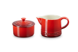 Le Creuset Signature Cream & Sugar Set - Cerise