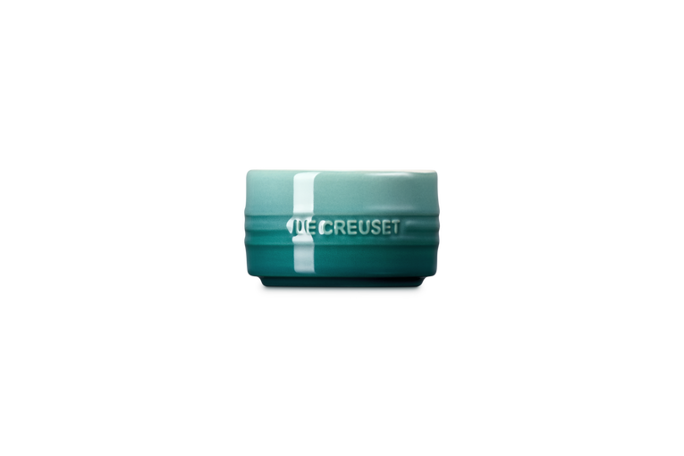 Le Creuset Stackable Ceramic Ramekin set of 2 - Bleu Riviera