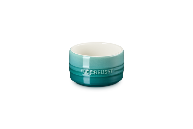 Le Creuset Stackable Ceramic Ramekin set of 2 - Bleu Riviera