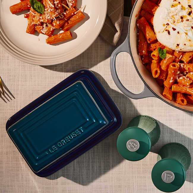 Le Creuset 1lb Butter Dish - Agave