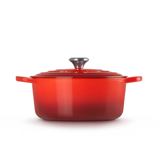 Le Creuset 5.3L Signature Round French Oven - Cerise