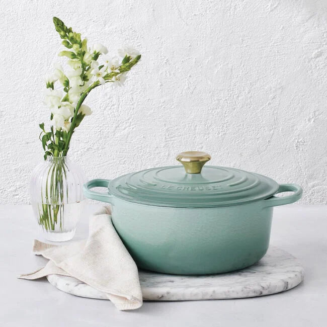 Le Creuset 5.3L Signature Ronde Française - Sage