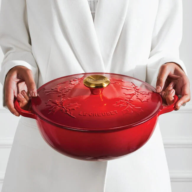 Le Creuset Holly Chef's Oven 4.1 L - Cerise