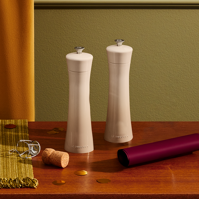 Le Creuset Minimalist 20cm Pepper Mill - Meringue