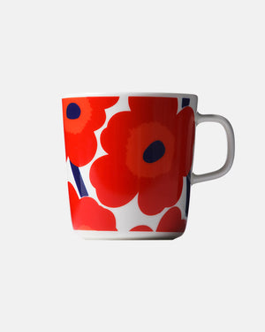 Marimekko Large Mug /400 ml / 13.5 oz - UNIKKO Red