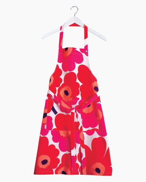 Marimekko Pieni Apron - UNIKKO Red