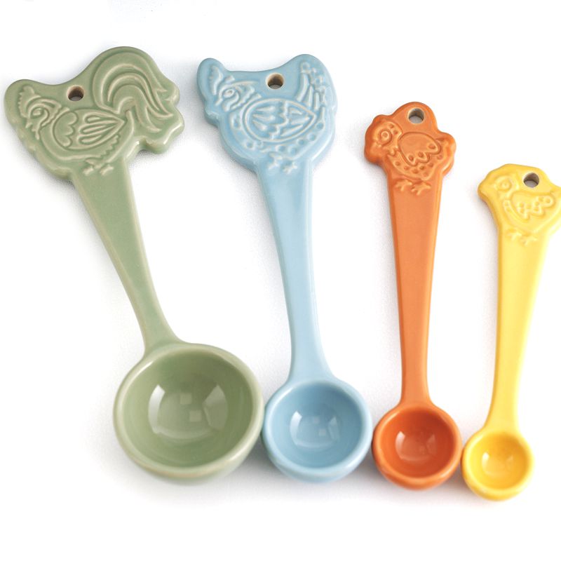 Mason Cash Home to Roost Measuring Spoons - Set of 4