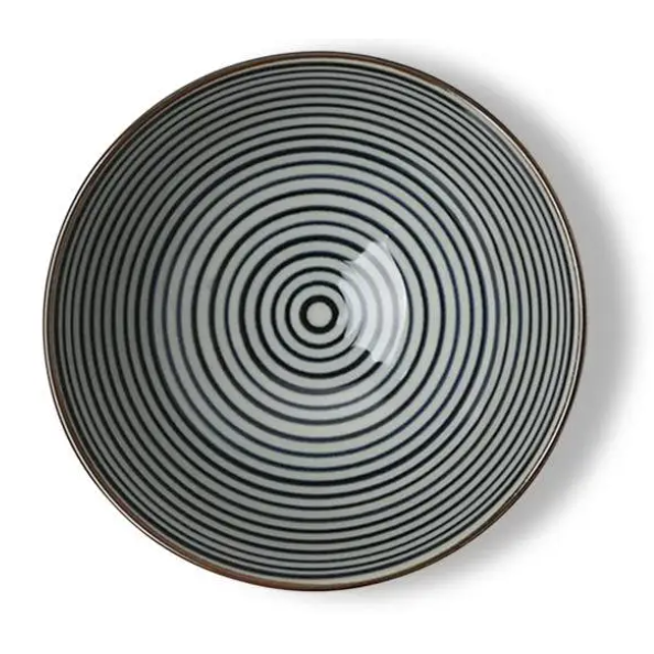 Bol à riz Miya céladon - 4,5" / Rayures
