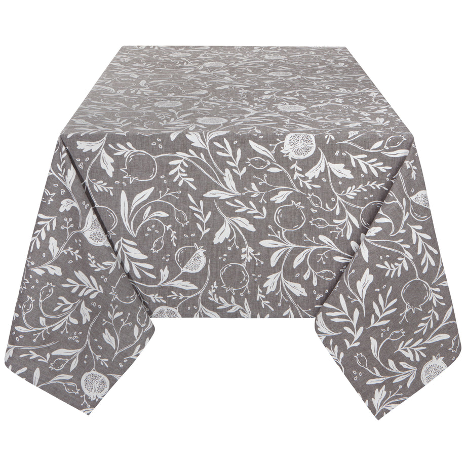 Now Designs Cotton Tablecloth - Pomegranates / 60x90"