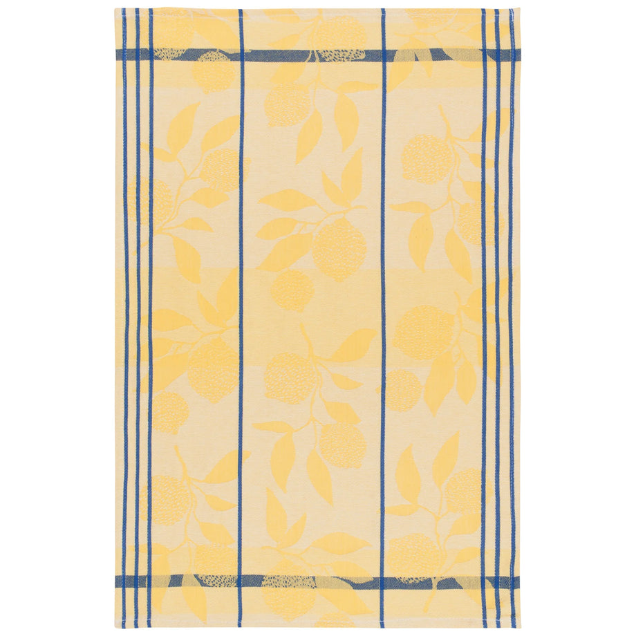 Now Designs Cotton Dishtowel - Lemons Jacquard