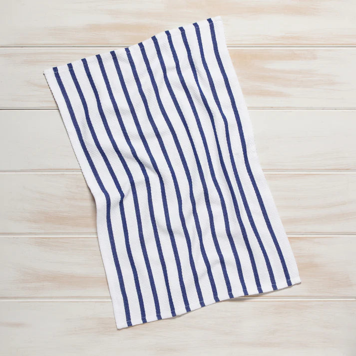 Now Designs Basketweave Dishtowel - Royal Blue