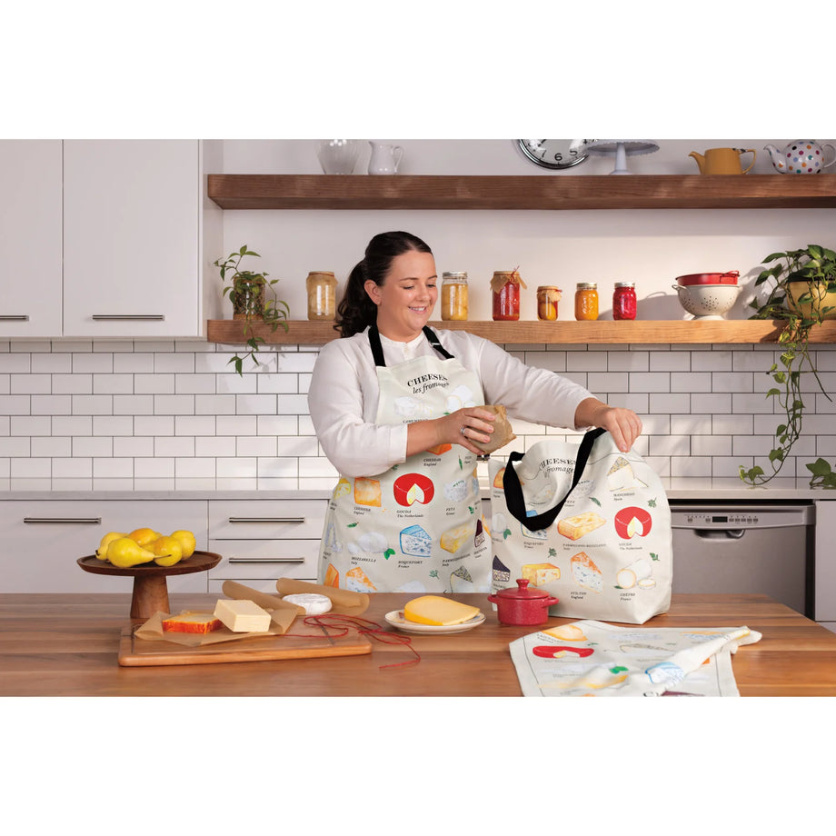 Now Designs Chef's Apron - Les Fromages