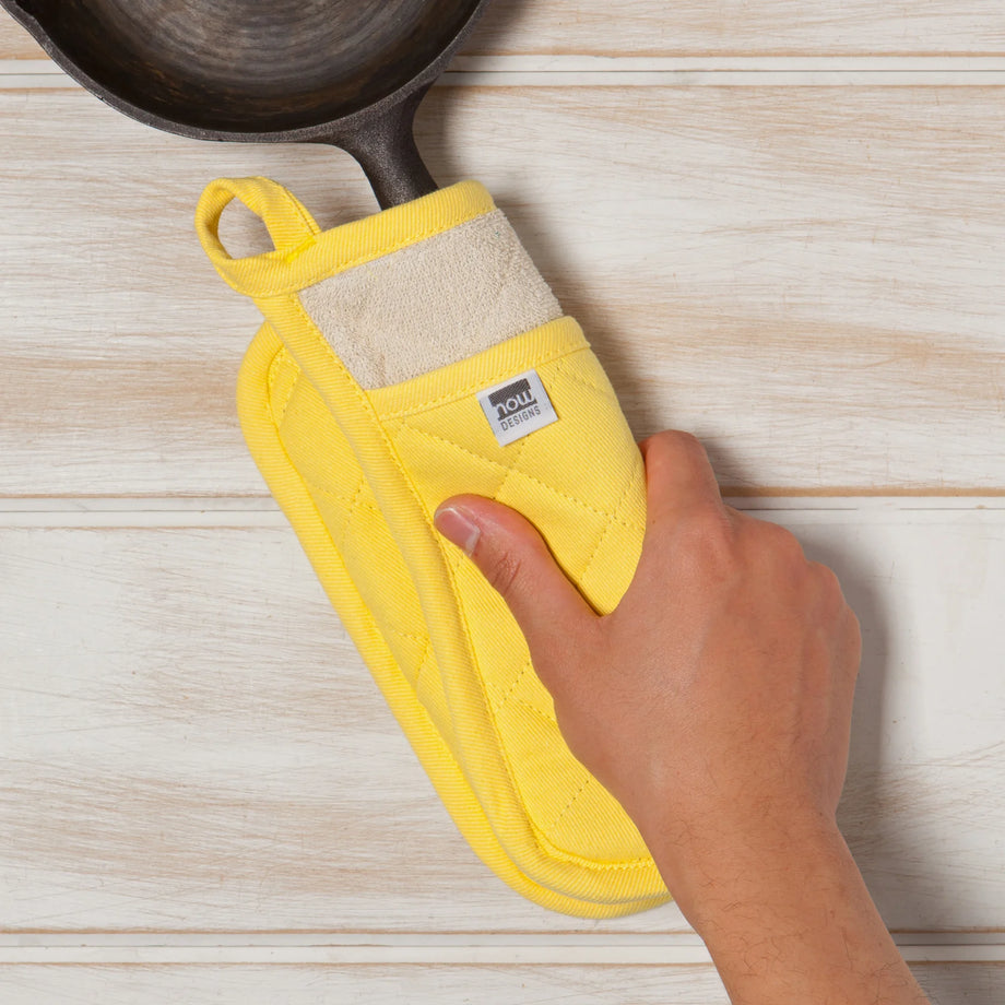 Now Designs Superior  Potholder - Lemon Yellow