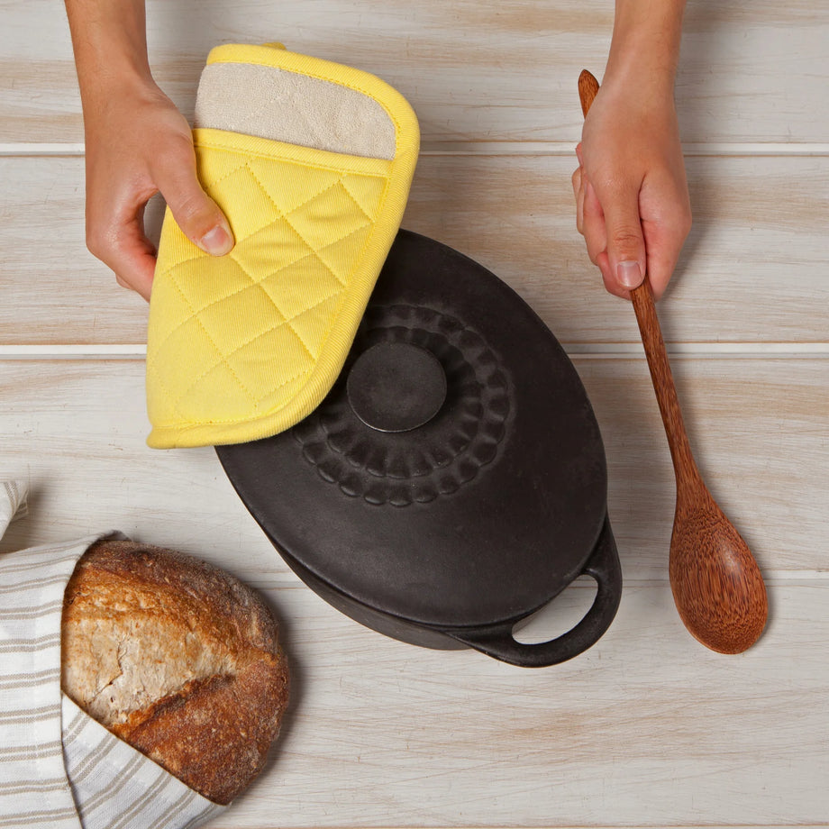 Now Designs Superior  Potholder - Lemon Yellow