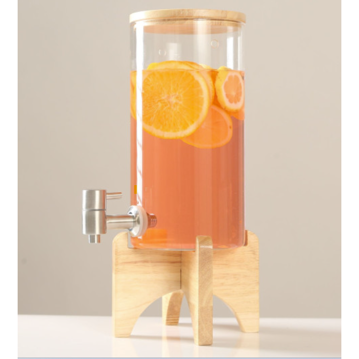 Brilliant Patio Glass Drink Dispenser 3L