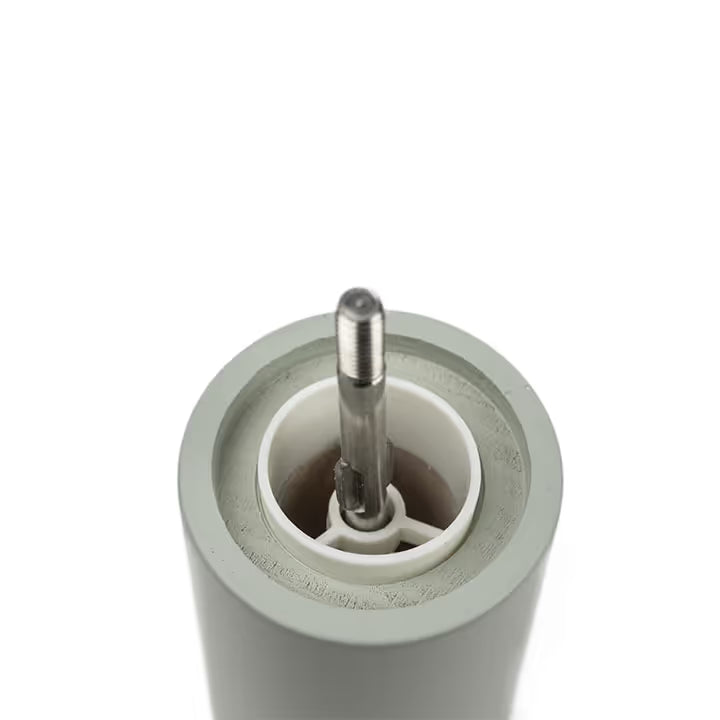 Peugeot  Boreal Zirlion Salt Mill, Wood, Sage Green, 12 cm / 5 "