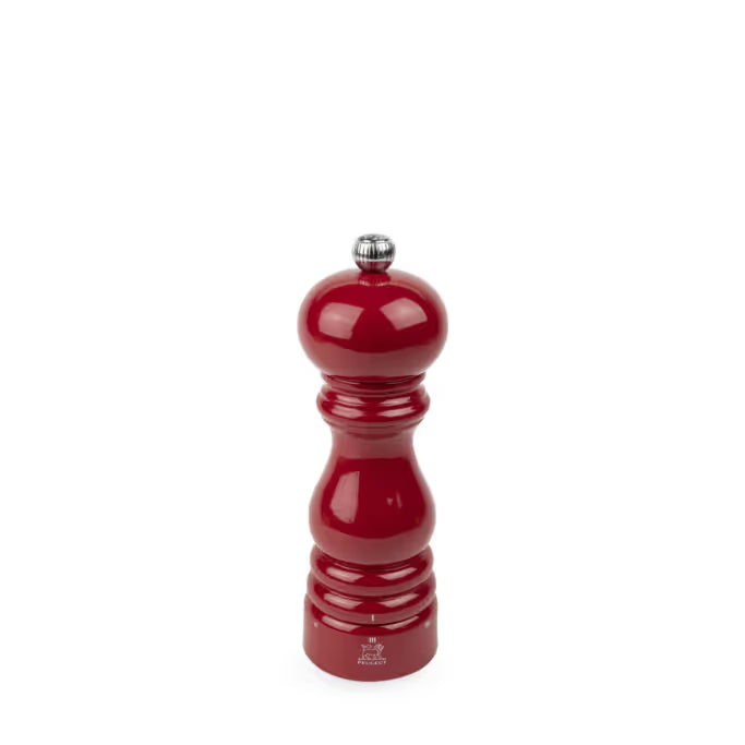 Peugeot Paris u'Select Manual Wooden Salt Mill, Passion Red , 18 cm