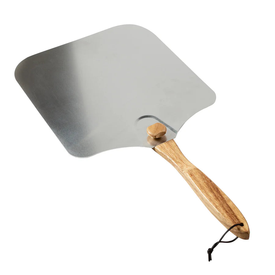 Old Stone Pizza Peel with Folding Handle – 14 x 16 "