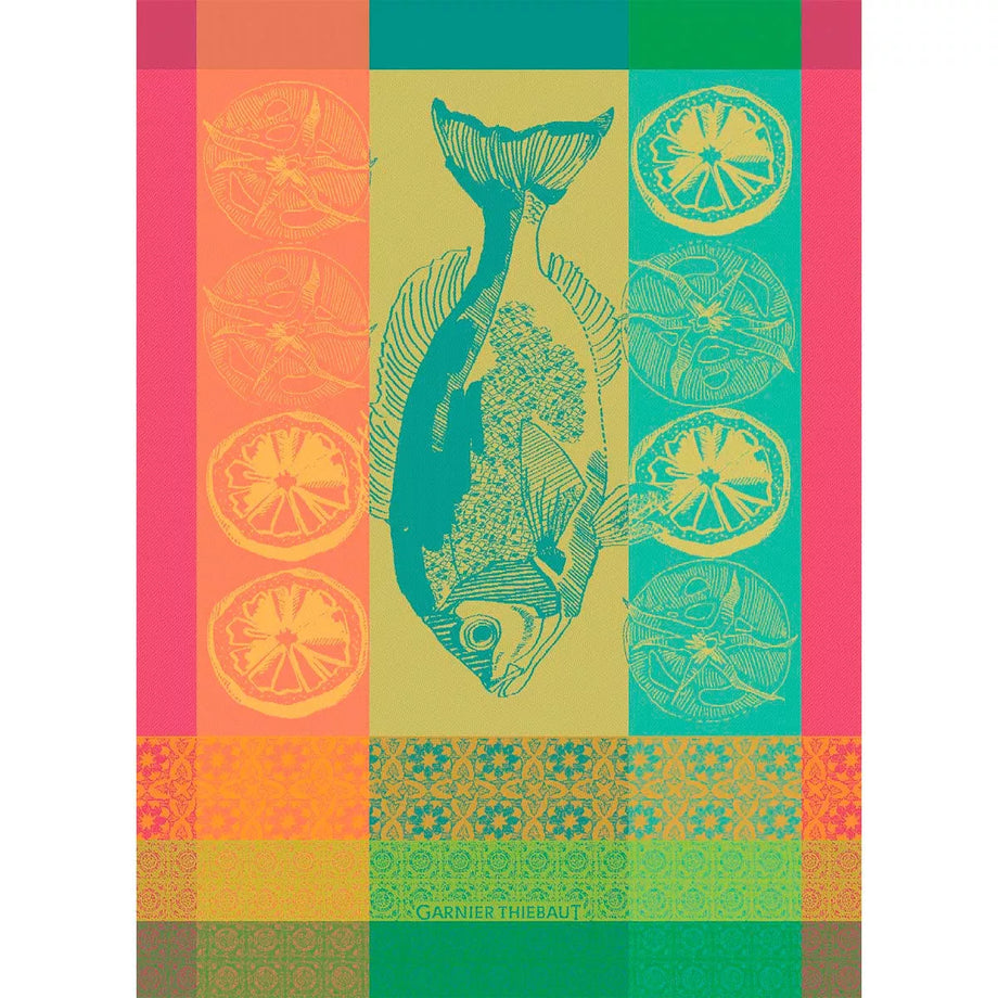 Garnier-Thiebaut Kitchen Towel - Plancha Ete