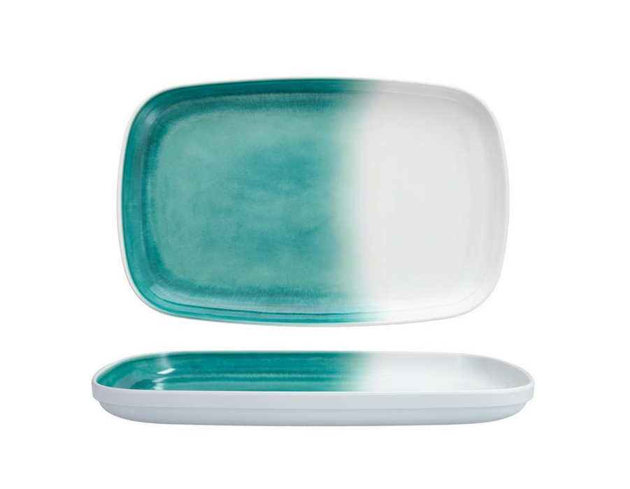 Fortessa La Côte Amalfi Rectangular Platter - 14X9"