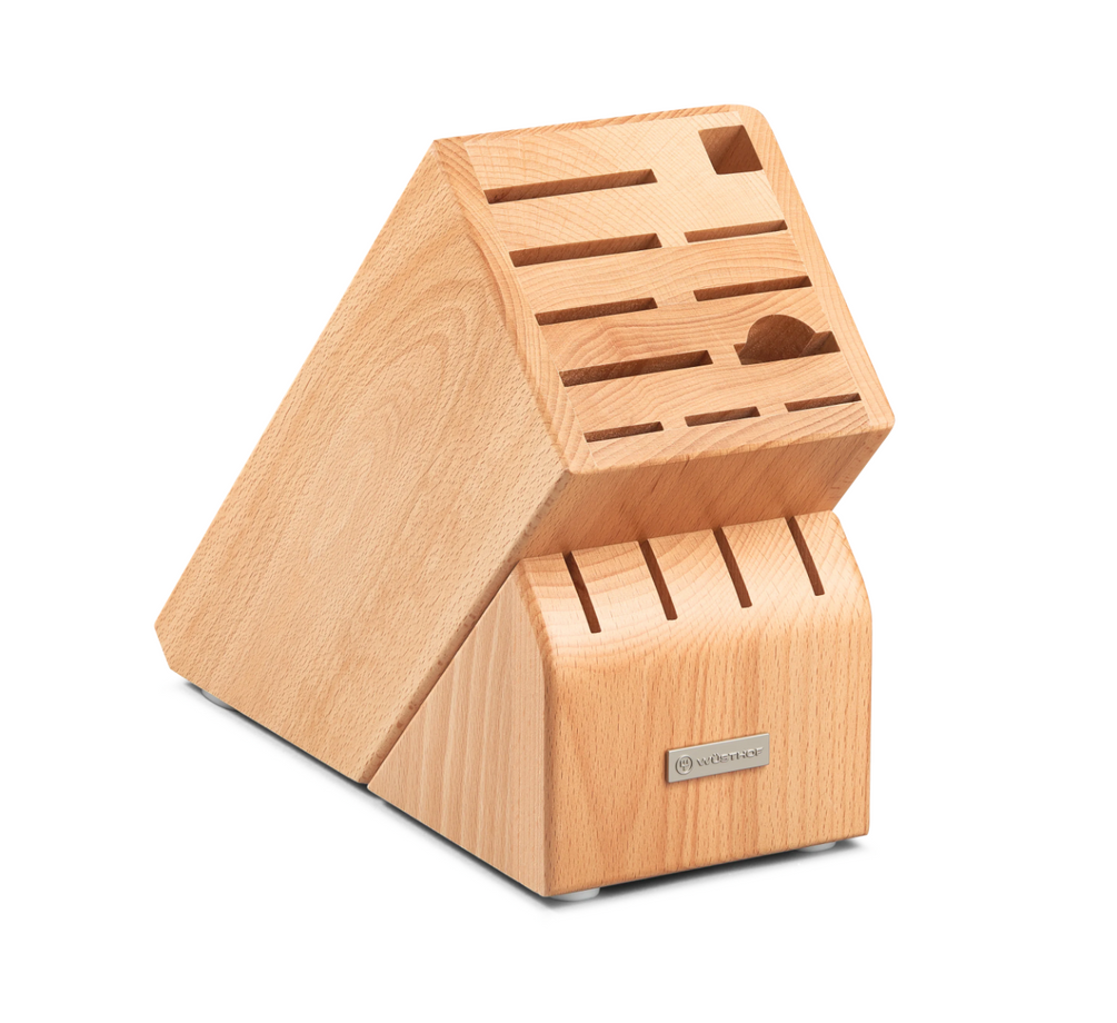 Wusthof 15 Slot Natural Beechwood Knife Block