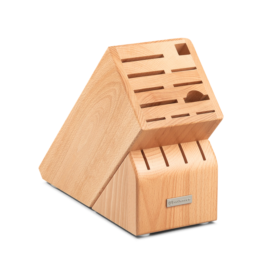 Wusthof 15 Slot Natural Beechwood Knife Block