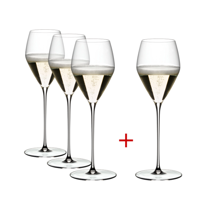 Riedel Veloce Champagne Glass - Buy 3 Get 1 Free!