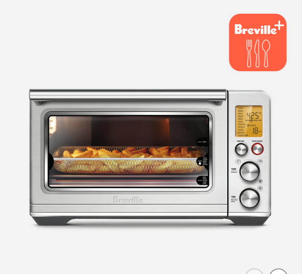 Breville the Smart Oven™ Air Fryer - Acier inoxydable brossé et laiton
