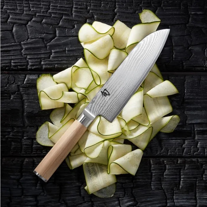 Shun Classic 7" Blonde Santoku Knife