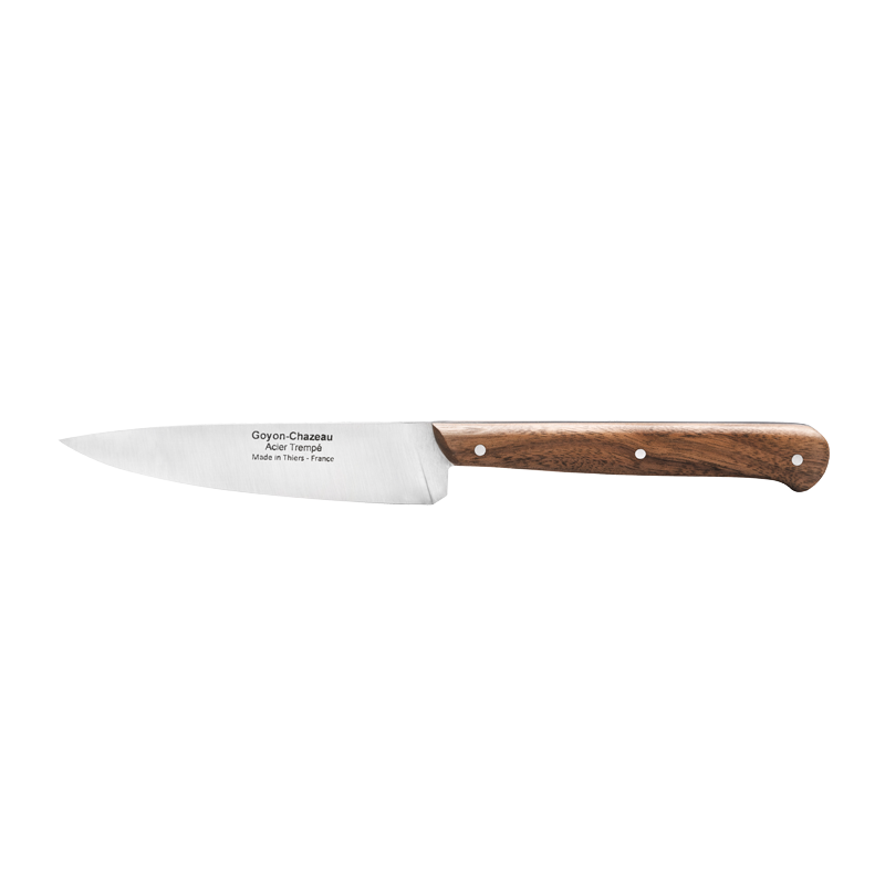 Goyon-Chazeau Le P’tit Tradi Knife / Old Walnut Wood - 20 cm