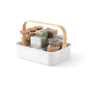 Umbra Bellwood Storage Bin / Large - White Natural