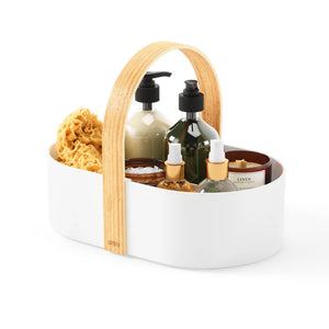 Umbra Bellwood Storage Caddy - White Natural