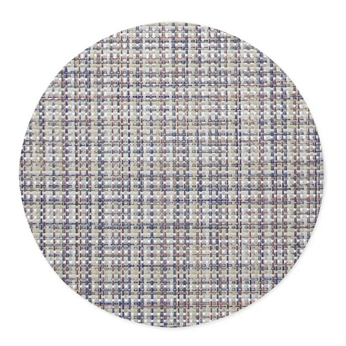 Chilewich Table Mats - Basketweave / Round / Bon Bon