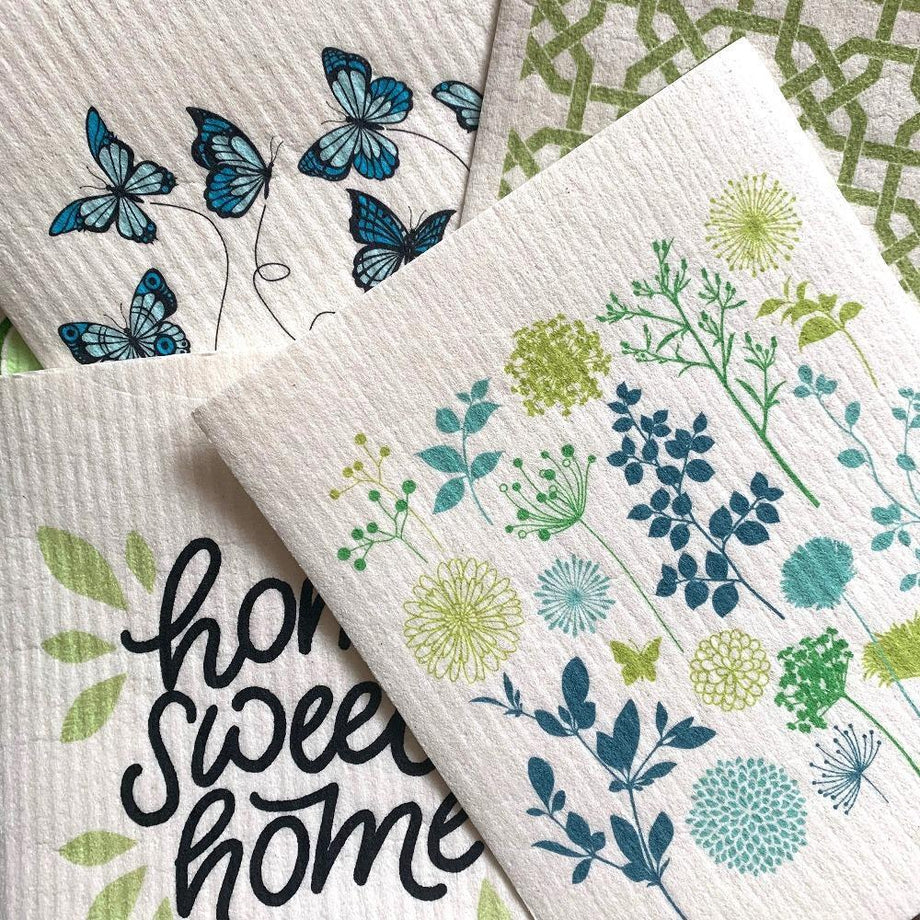 Wet-it Swedish Cloth - Wildflowers