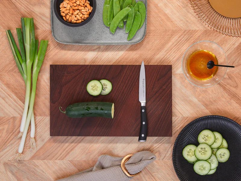 Wusthof Classic Ikon 4.5" Utility Knife - Black