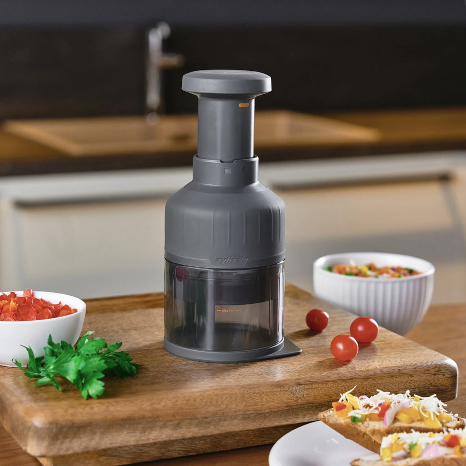 Zyliss Zick Zick 3 Food Chopper - Grey