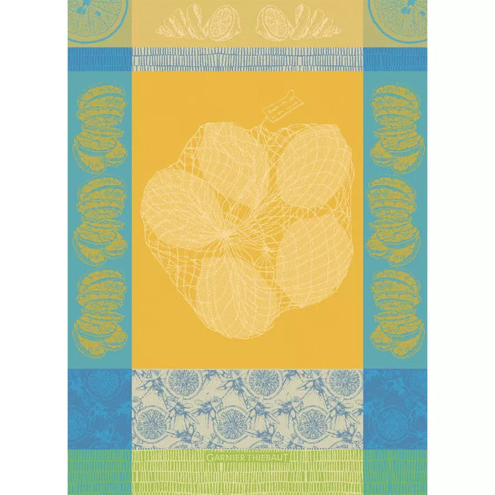 Garnier-Thiebaut Tea Towels - Filet De Citrons Soleil