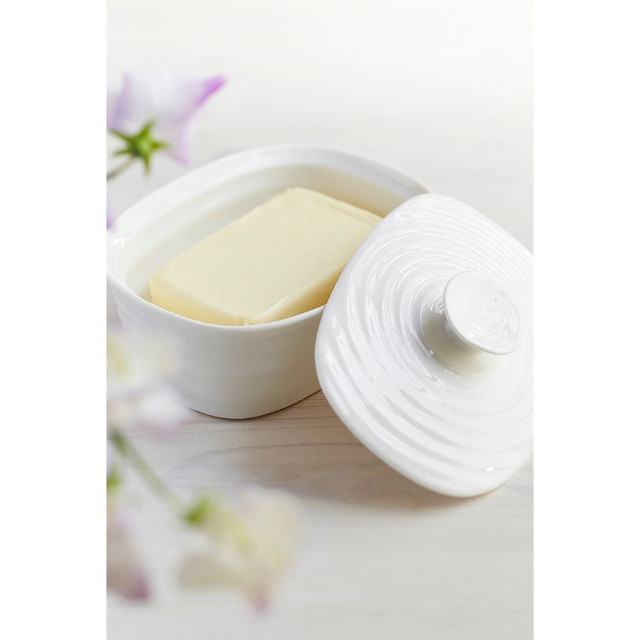 Sophie Conran White Porcelain Covered Butter Dish